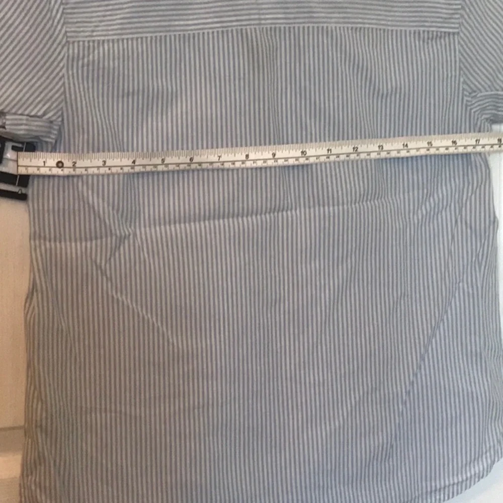 Aerie stripe blue pajama set 100% cotton - Picture 5 of 9